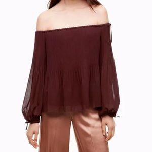 Aritzia Wilfred Talence, off the shoulder blouse, size XS